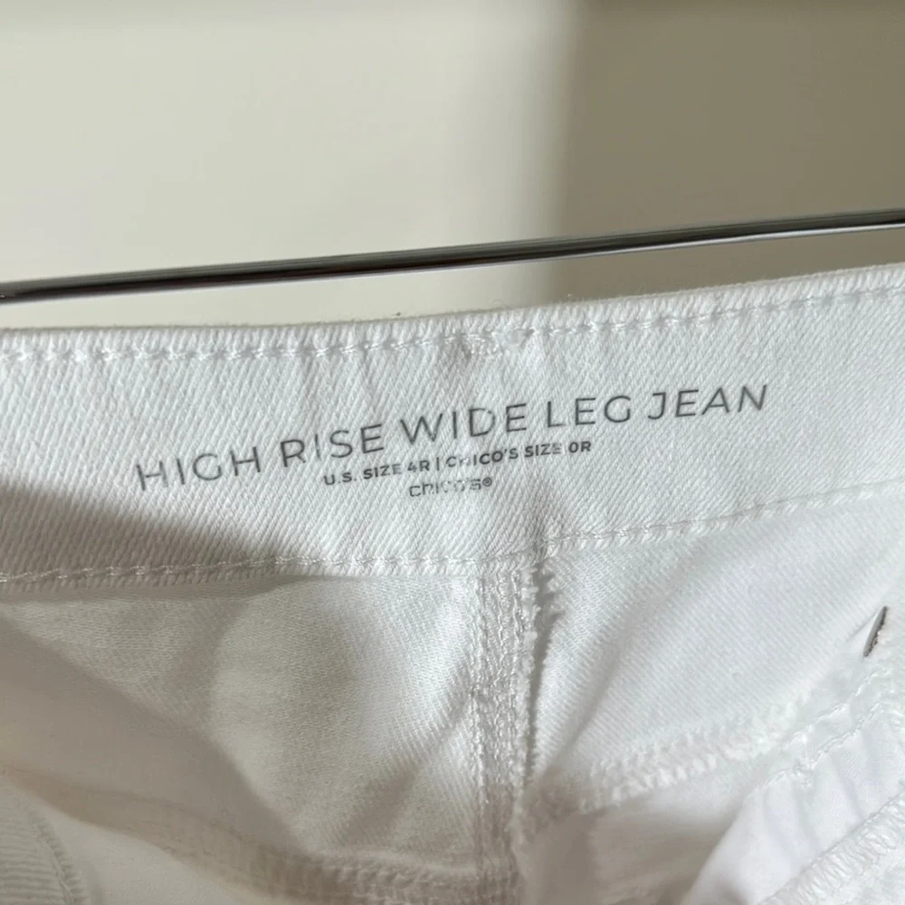 Chico’s So Slimming® High-Rise Wide-Leg Jeans - Picture 4 of 9